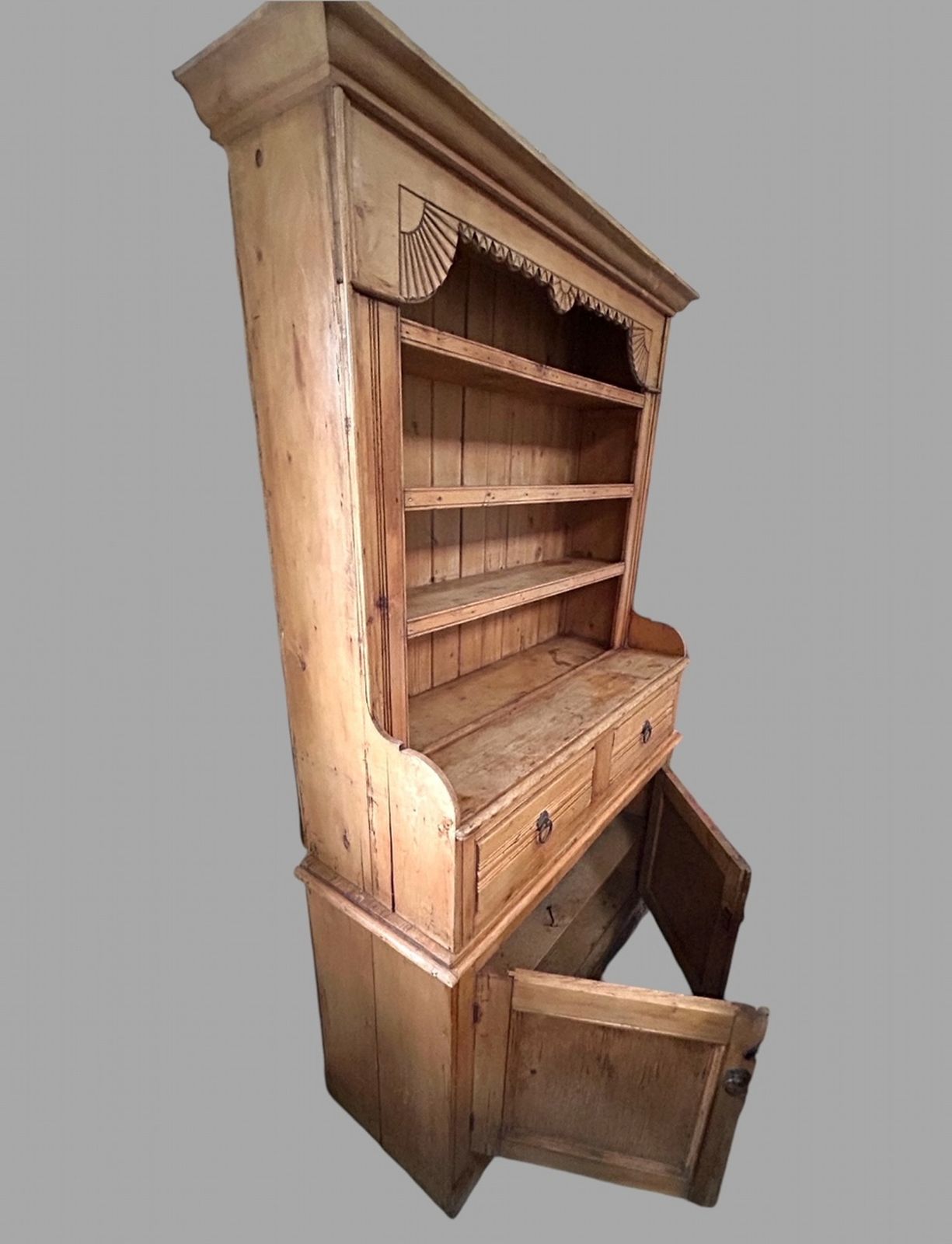 A C. 1915 Pine Dresser, 1910s, Antique photo for sale