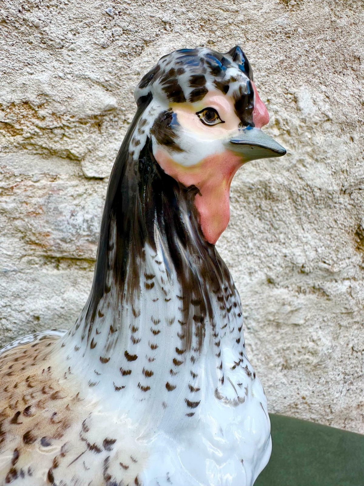 Rare German Porcelain Hen Covered Box By Passau, Dressel, Kister & Co Chicken Figurine Terrine photo buy