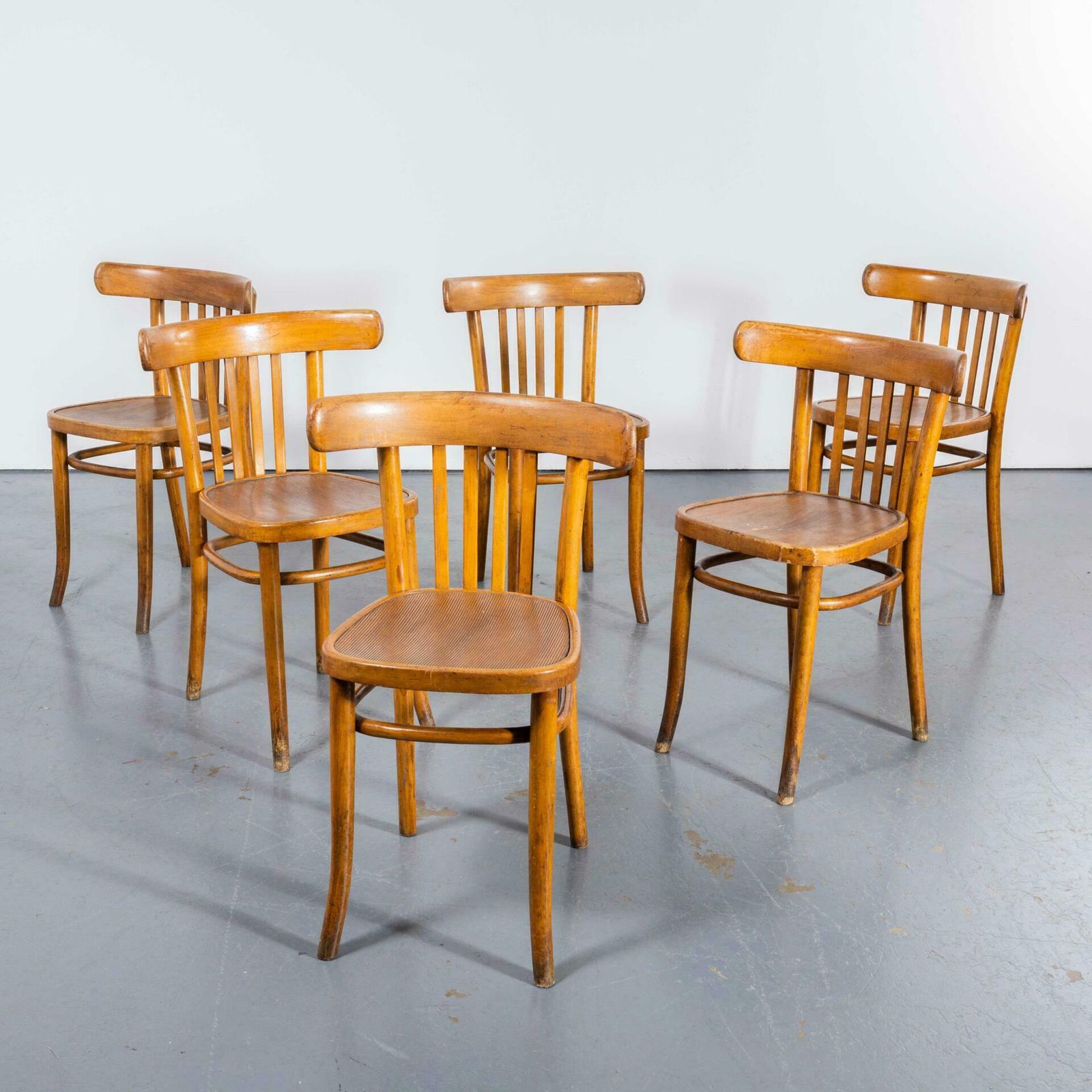 1920’s Warm Honey Classic Bentwood Dining Chair – Various Quantities Available   Sets Of Six photo 870.0