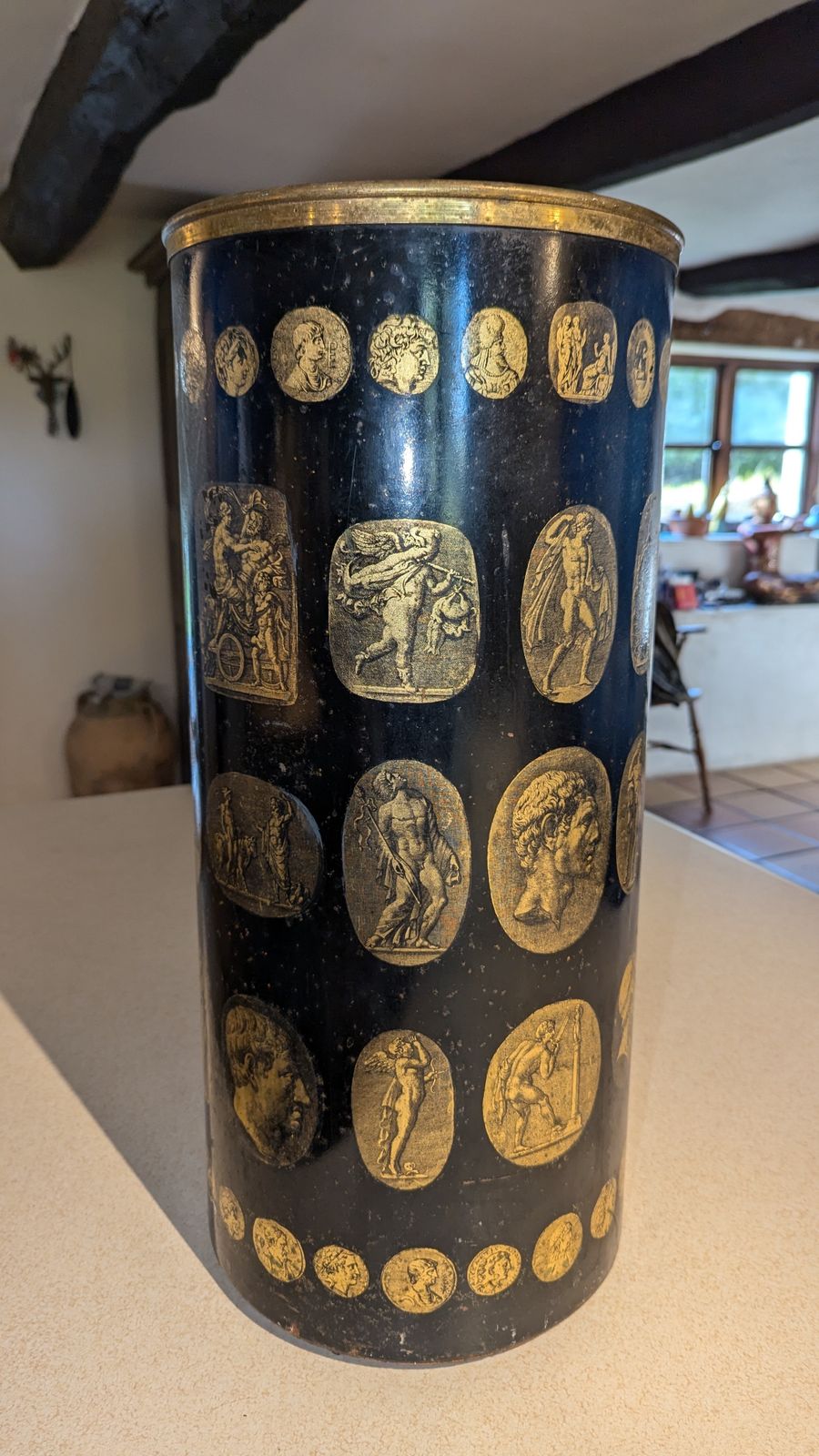 photo for sale Piero Fornasetti Umbrella Stand