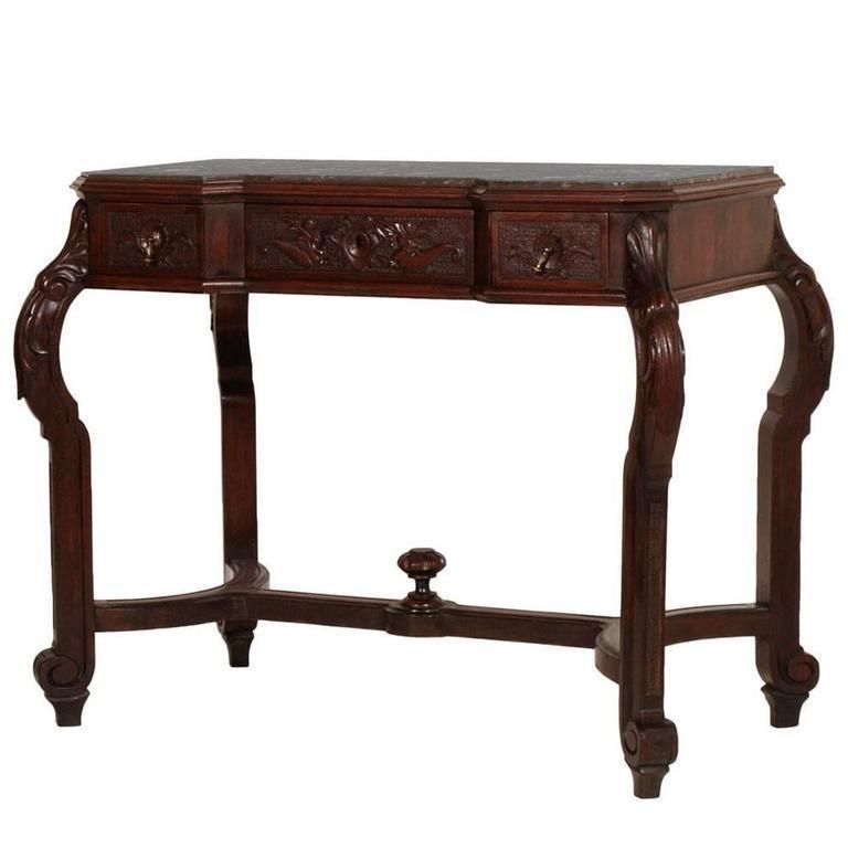 Vincenzo Cadorin Venetian 1890s Bedroom Renaissance Set In Massive Carved Walnut photo 43524.0