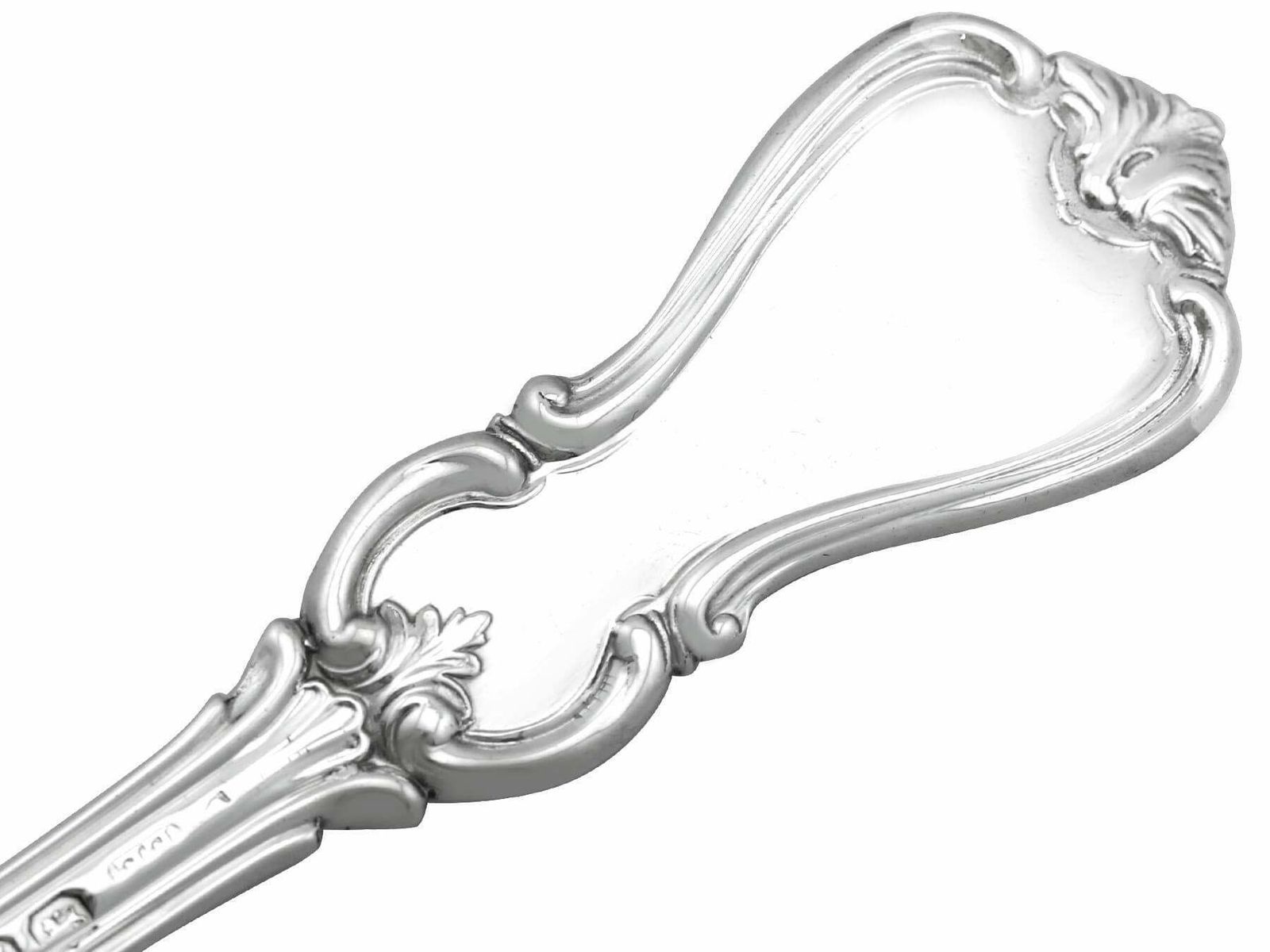 photo for sale Antique Victorian Sterling Silver Canteen Of Cutlery For Twenty Four Persons