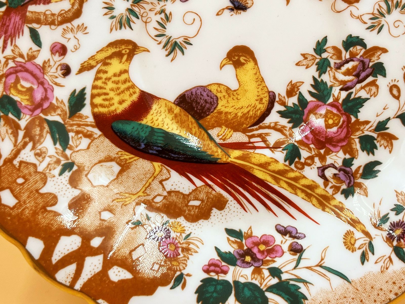 Royal Crown Derby China Olde Avesbury Square Chelsea Shape Large Breakfast Tea Cup And Saucer Duo. A73. 1st Quality. photo 225.0