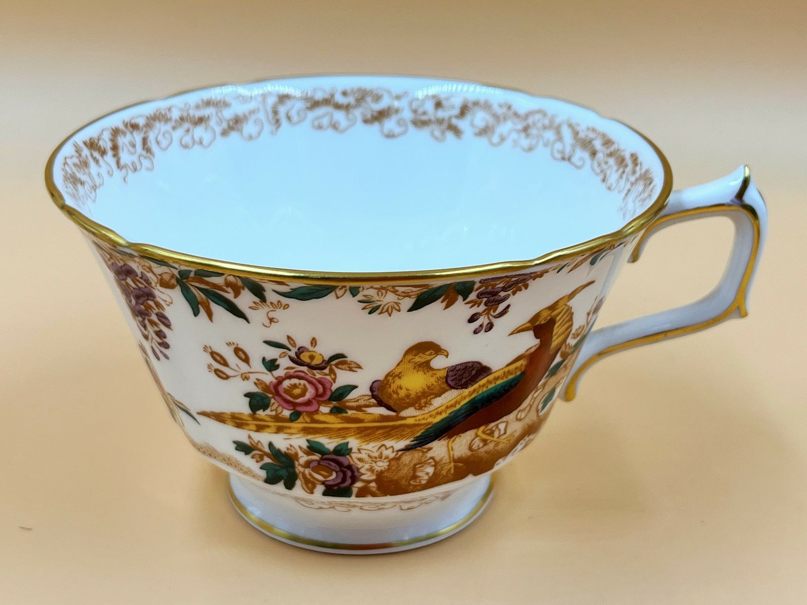 Royal Crown Derby China Olde Avesbury Square Chelsea Shape Large Breakfast Tea Cup And Saucer Duo. A73. 1st Quality. photo buy