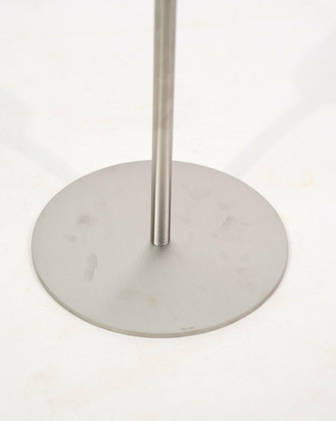 Saturn Maxi Candlestick Brushed Steel Color Made In Stainless Steel By Piet Hein photo for sale