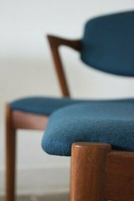 Teak Model 42 Chairs By Kai Kristiansen For Schou Andersen, Set Of 6 photo vintage