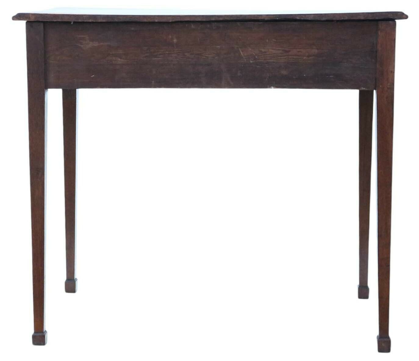Antique Fine Quality Georgian Mahogany Writing Dressing Table 19th Century Desk Side photo 1995.0
