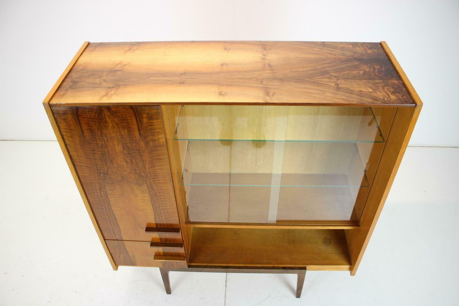 Design Midcentury Bookcase By František Mezulánik, Czechoslovakia, 1960s photo vinterior