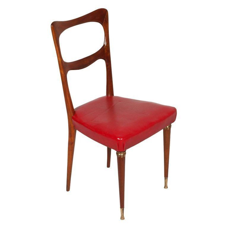 photo furniture 1950s Dining Room Cantù Set By Melchiorre Bega In Mahogany
