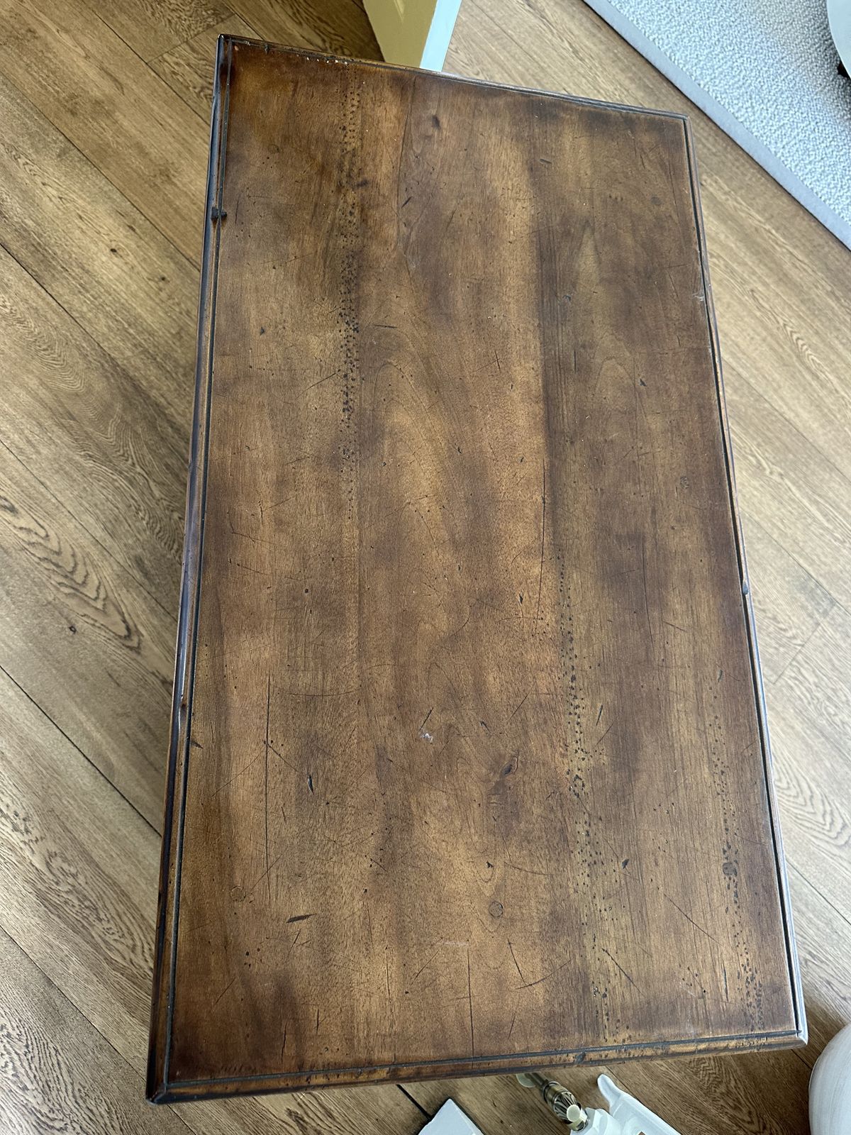 Oak Side Table, Old Style, Superb Quality photo for sale