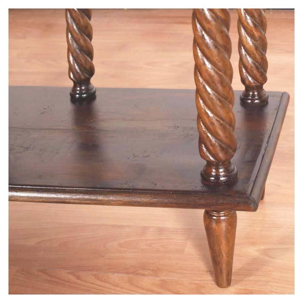 Art Deco Mid Century Modern Bookshelf Bookcase Walnut Turned Restored Shellac photo 2108.0