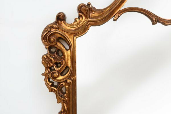 20th Century Louis XV Style Console Mirror, France, 1970s photo vinterior