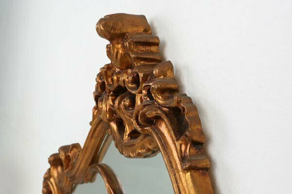 photo furniture 20th Century Louis XV Style Console Mirror, France, 1970s