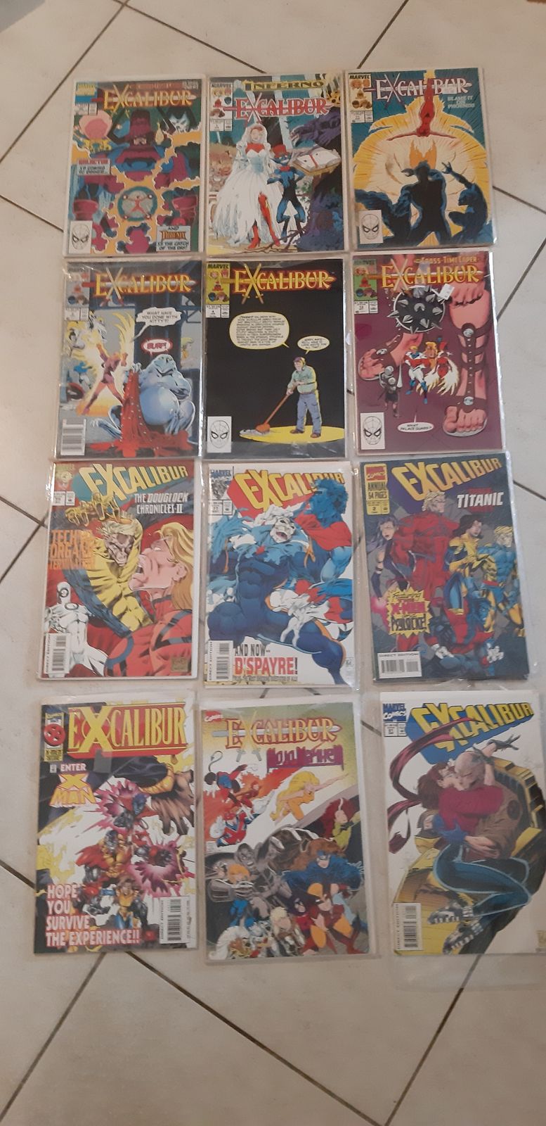 Lot Of 134 Marvel Us Comics From The 90s