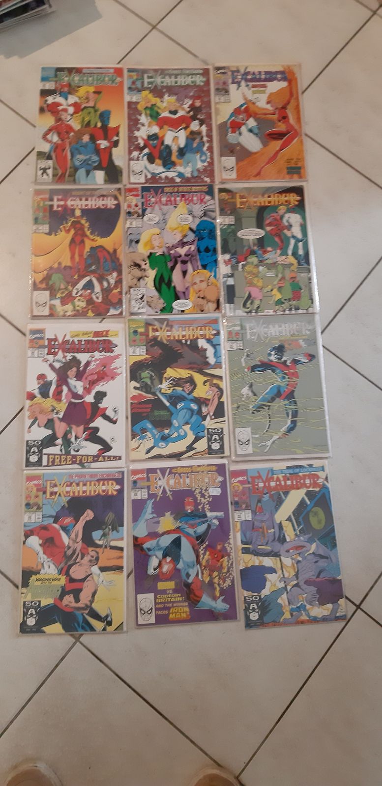 Lot Of 134 Marvel Us Comics From The 90s photo vintage