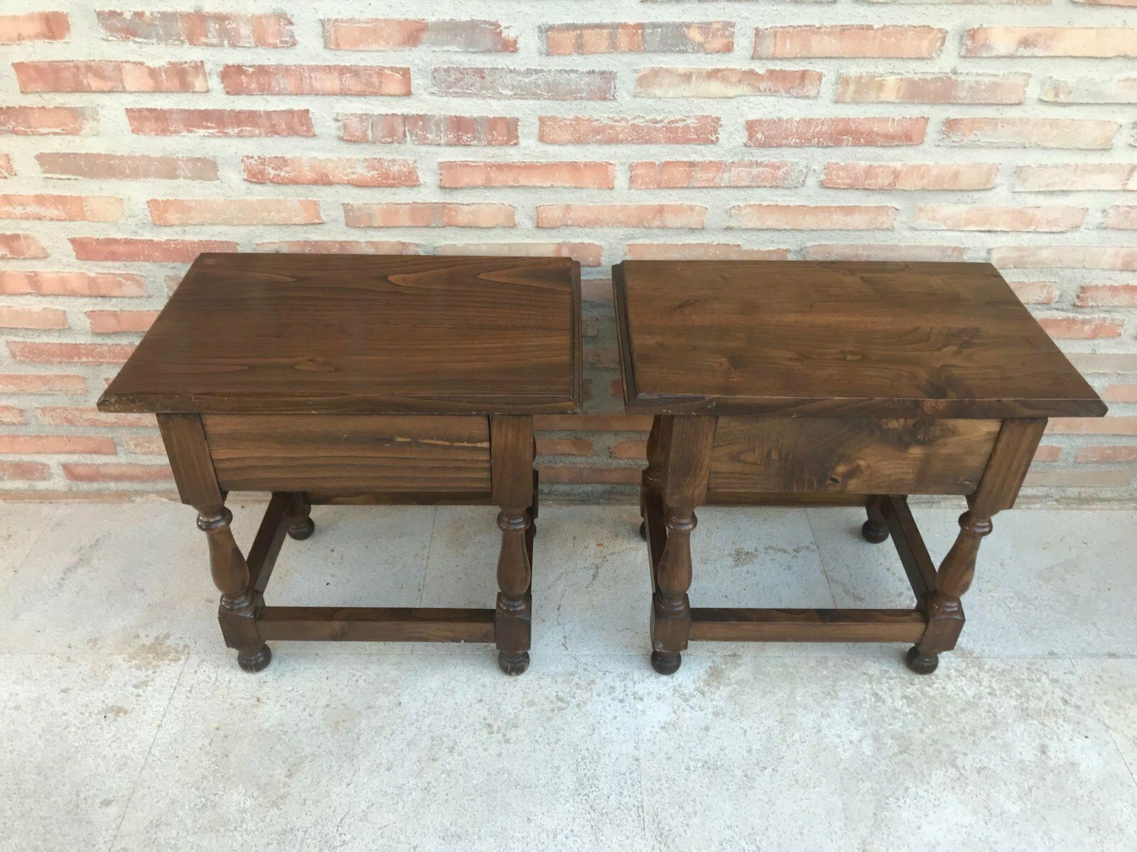 photo vinterior Spanish Nightstands, 1920s, Set Of 2