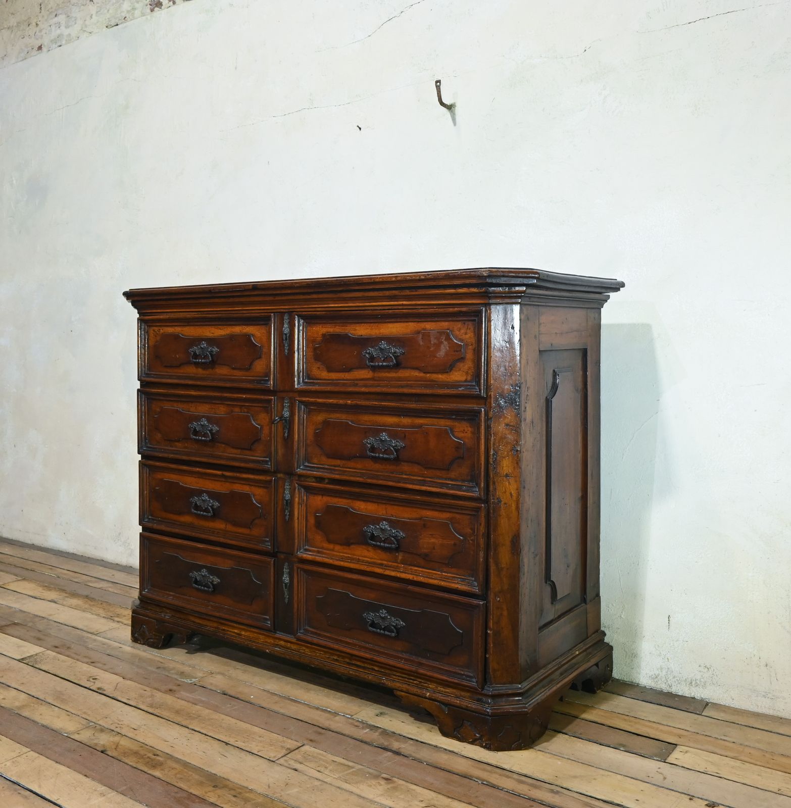 A Majestic 18th Century North Italian Walnut Commode From The Lombardi Region photo buy