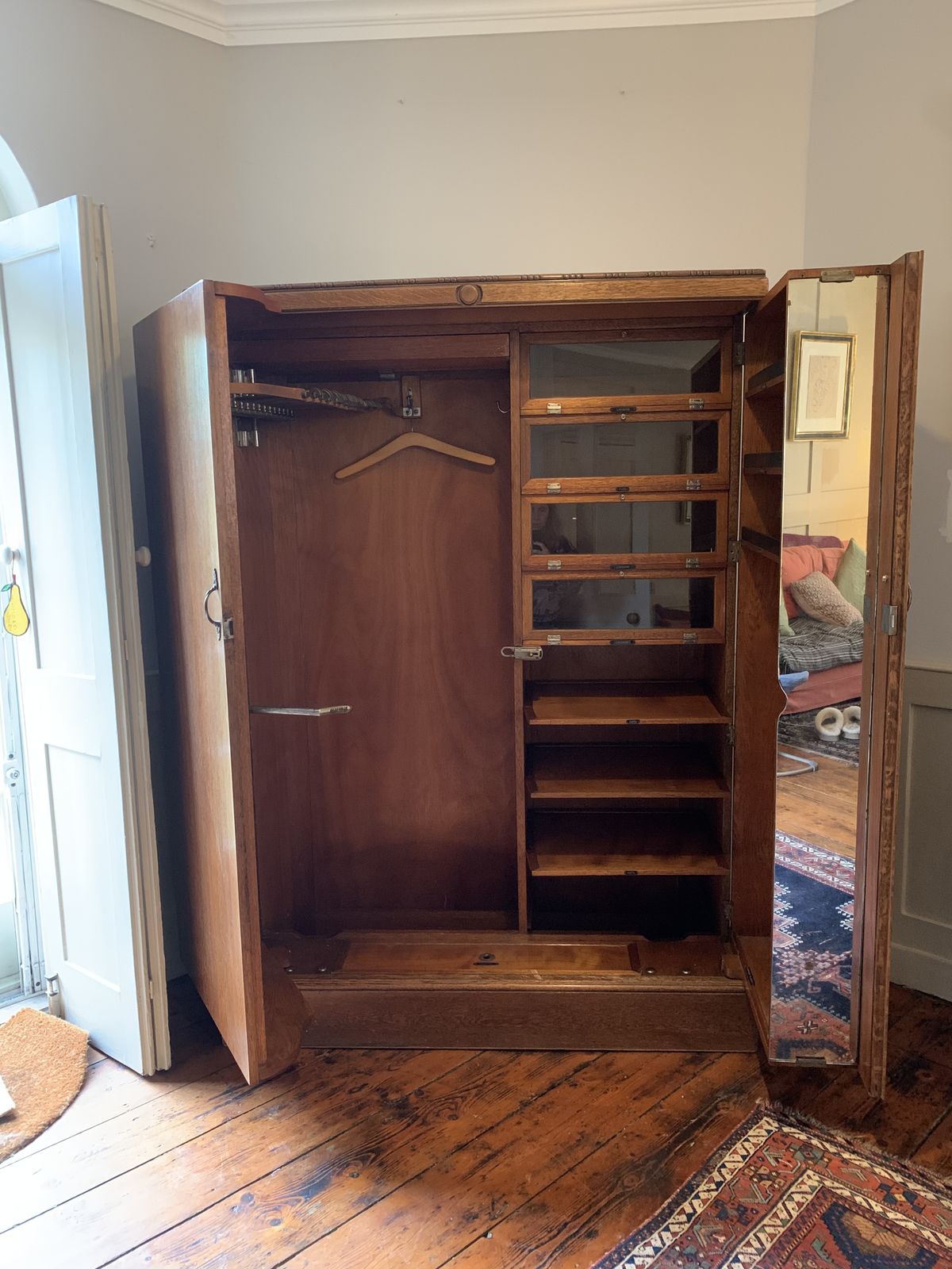 Art Deco Compactom Ladies Wardrobe photo for sale