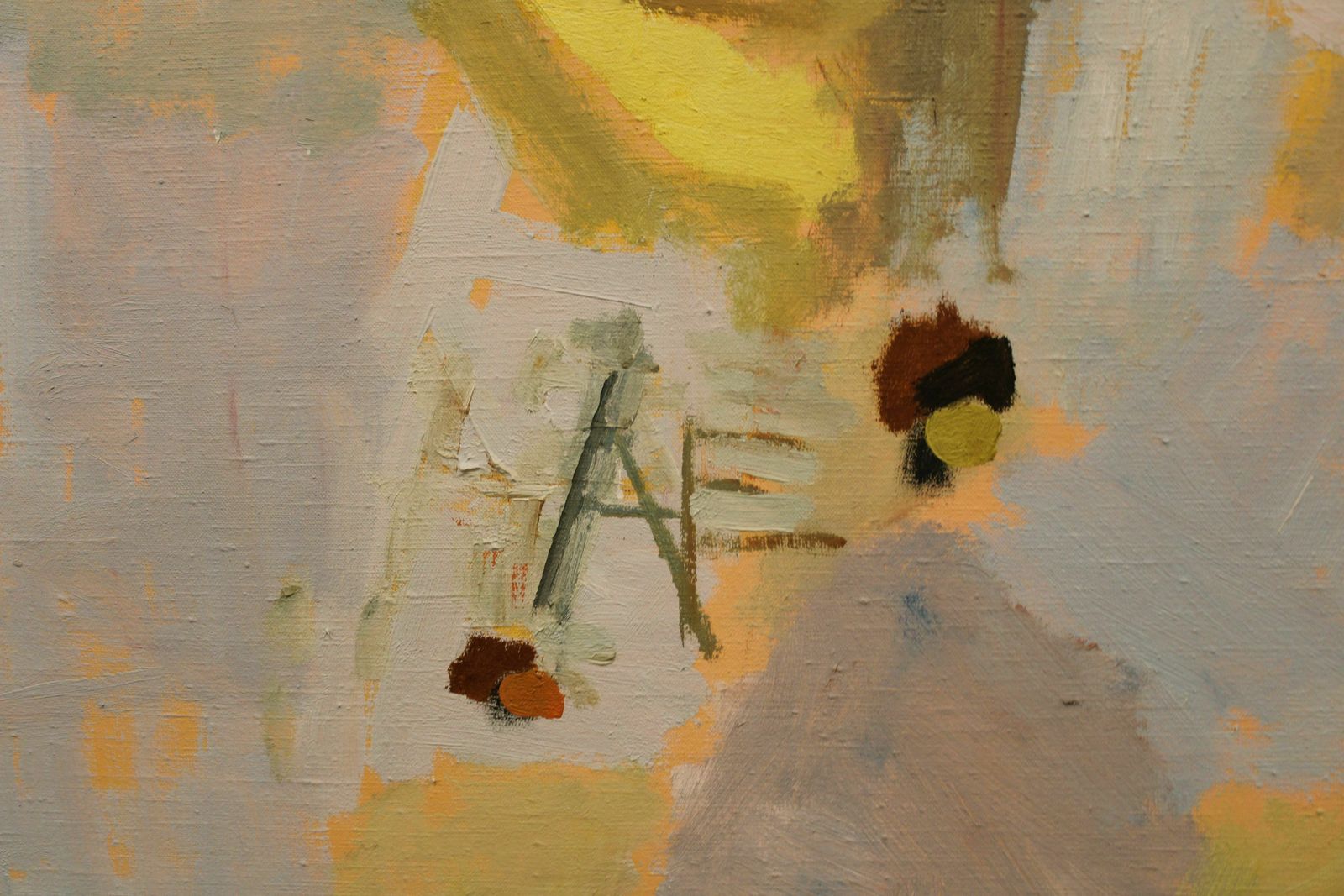 Victor Karnauh (1950 2012, Ukrainian, Latvian). Still Life On Black Table. Oil On Canvas, 135x140 Cm photo Art