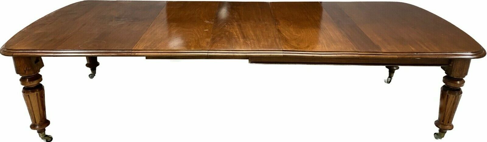 10.2ft Antique Victorian 1837 1901 Cuban Mahogany Dining Table photo vinterior