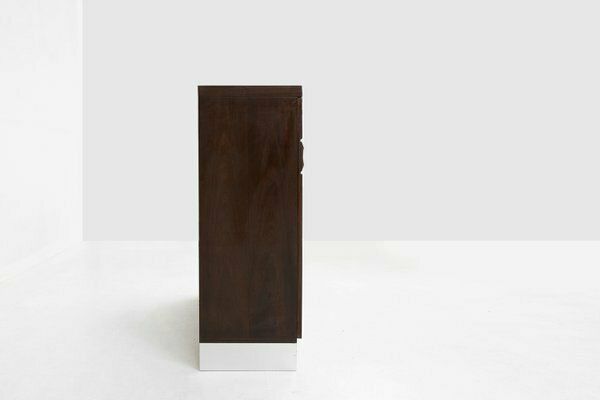 2404.0 Brutalist Geometrical Seventies Bar Cabinet, Belgium, 1970s photo