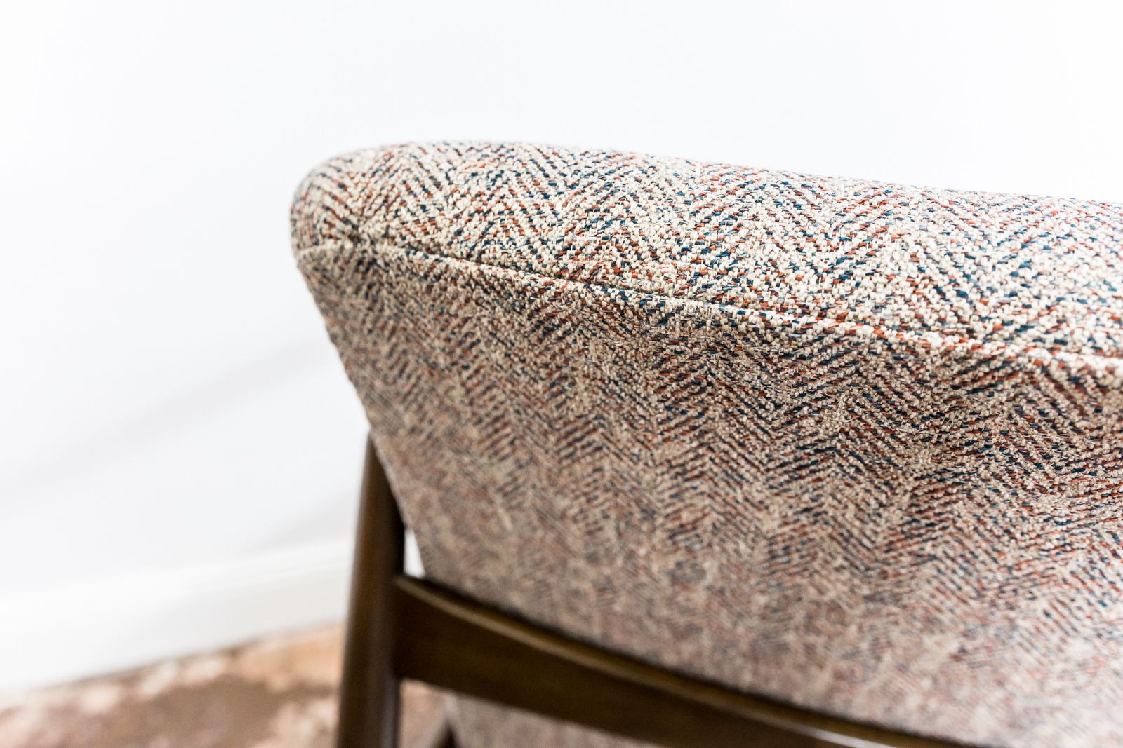 photo for sale Pair Of Gfm 64 Armchairs By Edmund Homa 1960's