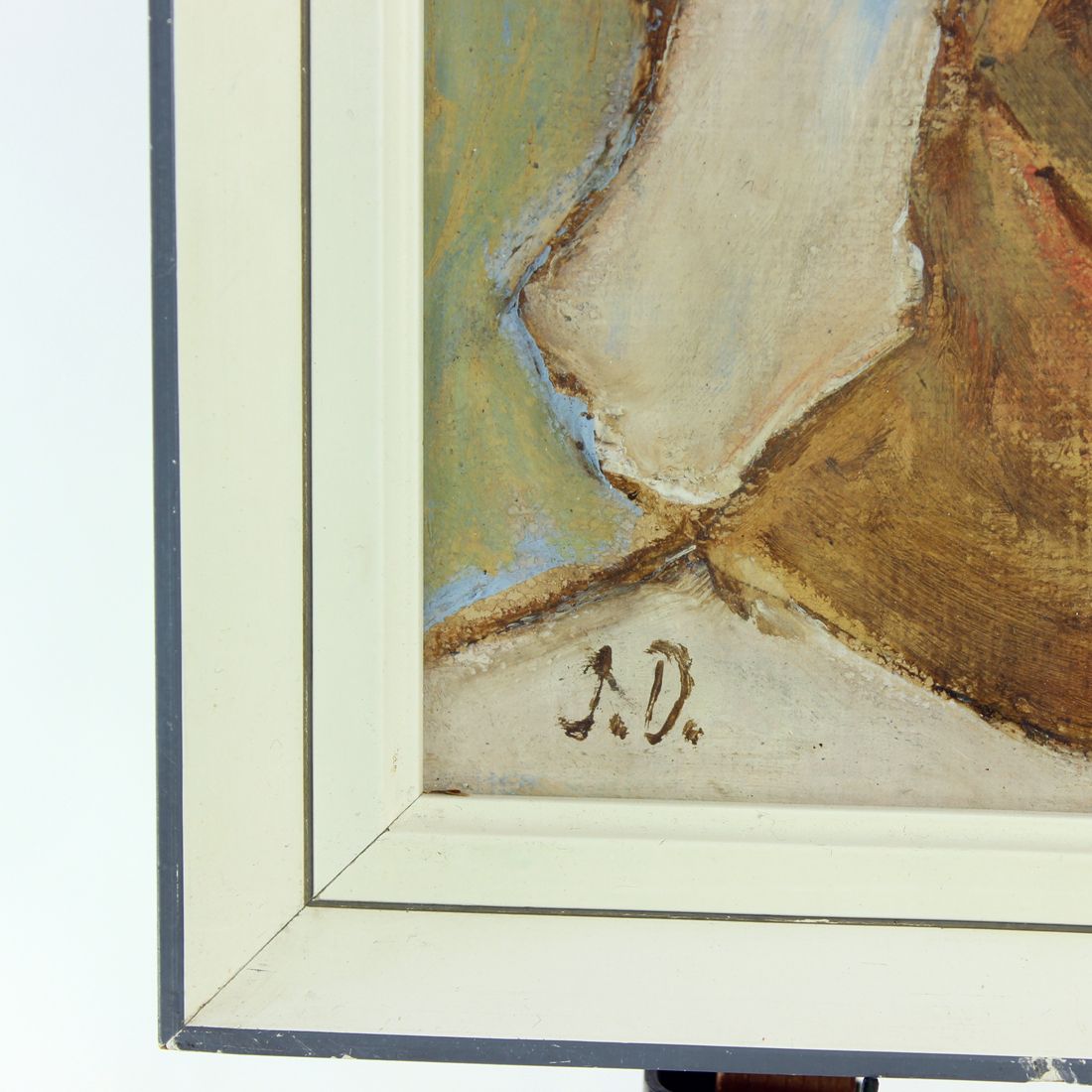 Painting Of A Woman, Czechoslovakia photo 460.0