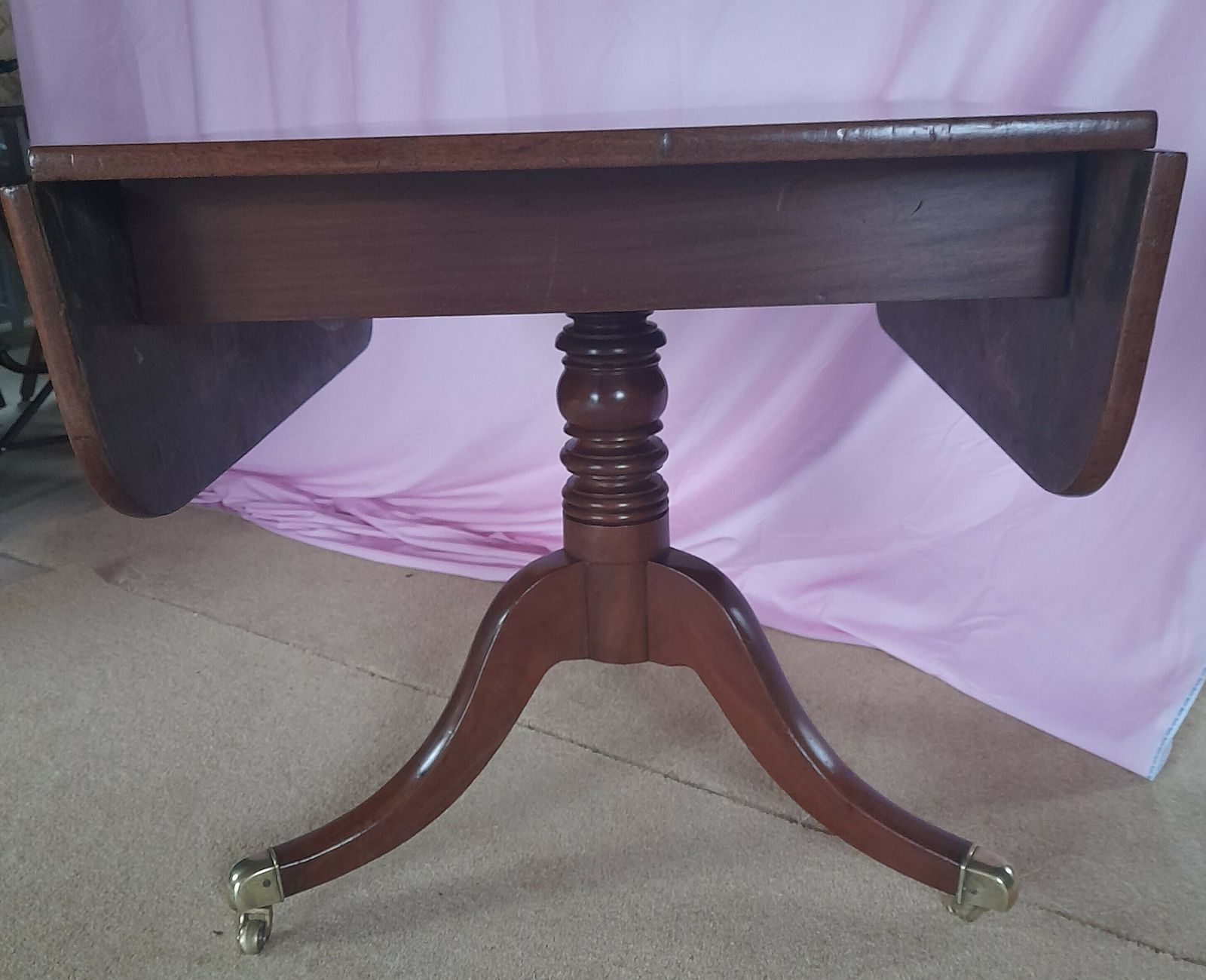 Georgian Drop Leaf Supper Table. photo Furniture