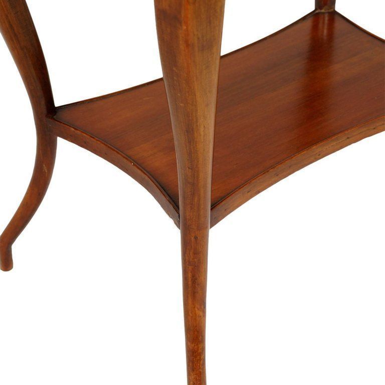 Early 20th Century French Louis XVI Table, Cabinet Nightstand In Walnut Polished photo Furniture