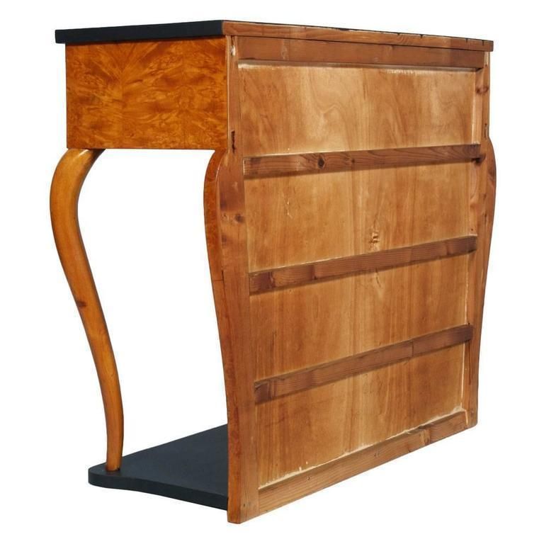 1920s Italian Console Art Deco By Gaetano Borsani Blond Walnut And Burl Walnut photo 10862.4