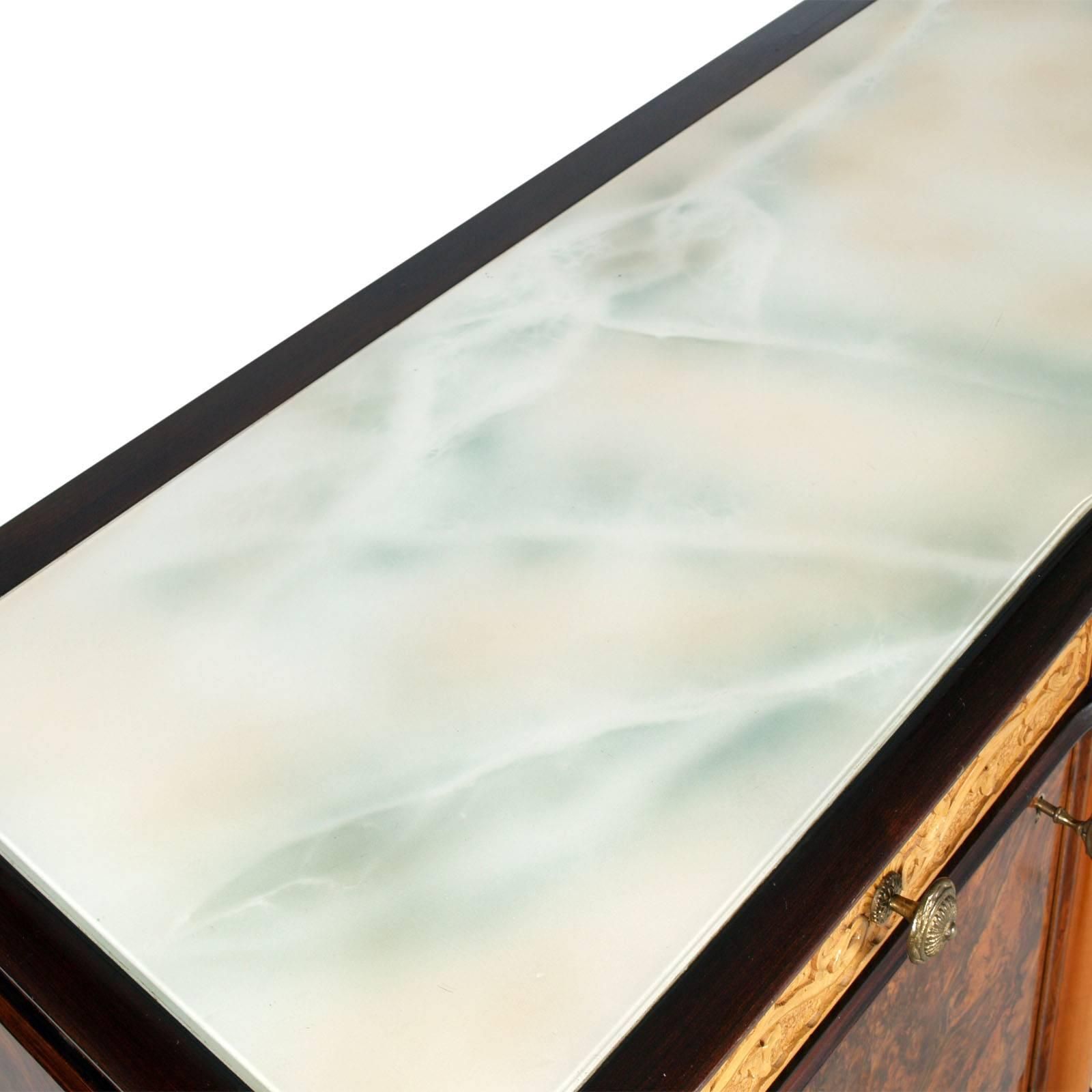 Mid Century Modern Eclectic Art Deco Credenza Vittorio Dassi Lissone Attributed photo Furniture