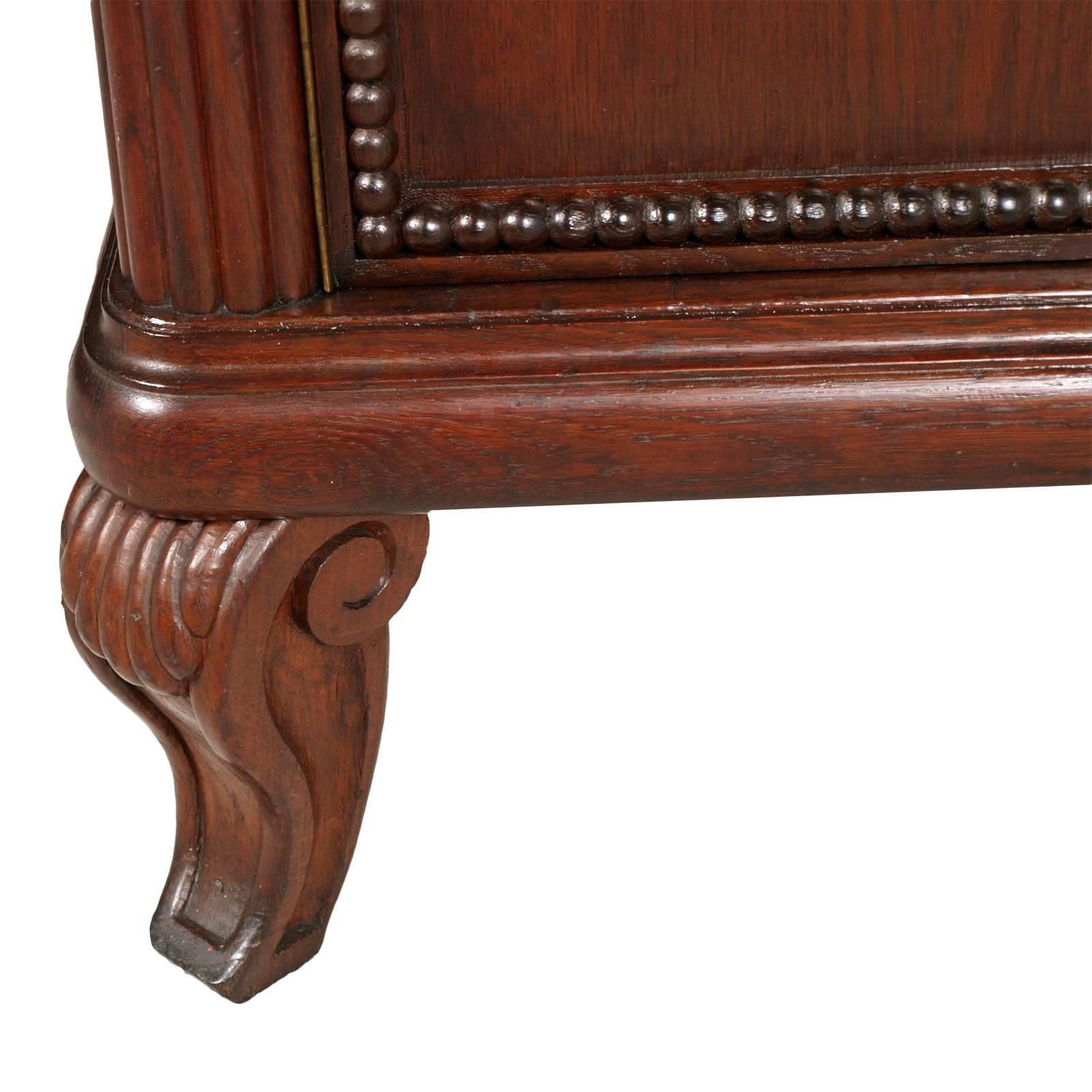 Swiss Early 20th Century Art Deco Credenza All In Oak Wood By E. Schwarz Zurich photo buy
