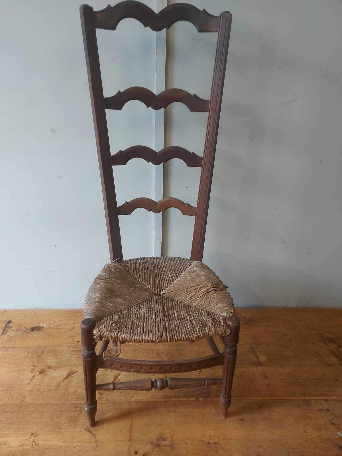 Liberty’s 1880 William Birch High Back Ladder Chair photo vinterior