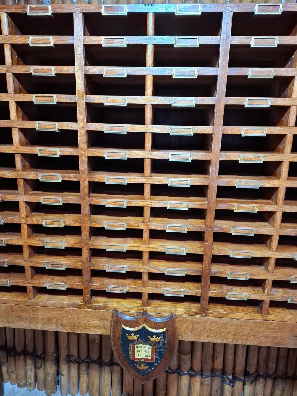 Vintage Pigeon Hole Cabinet photo furniture