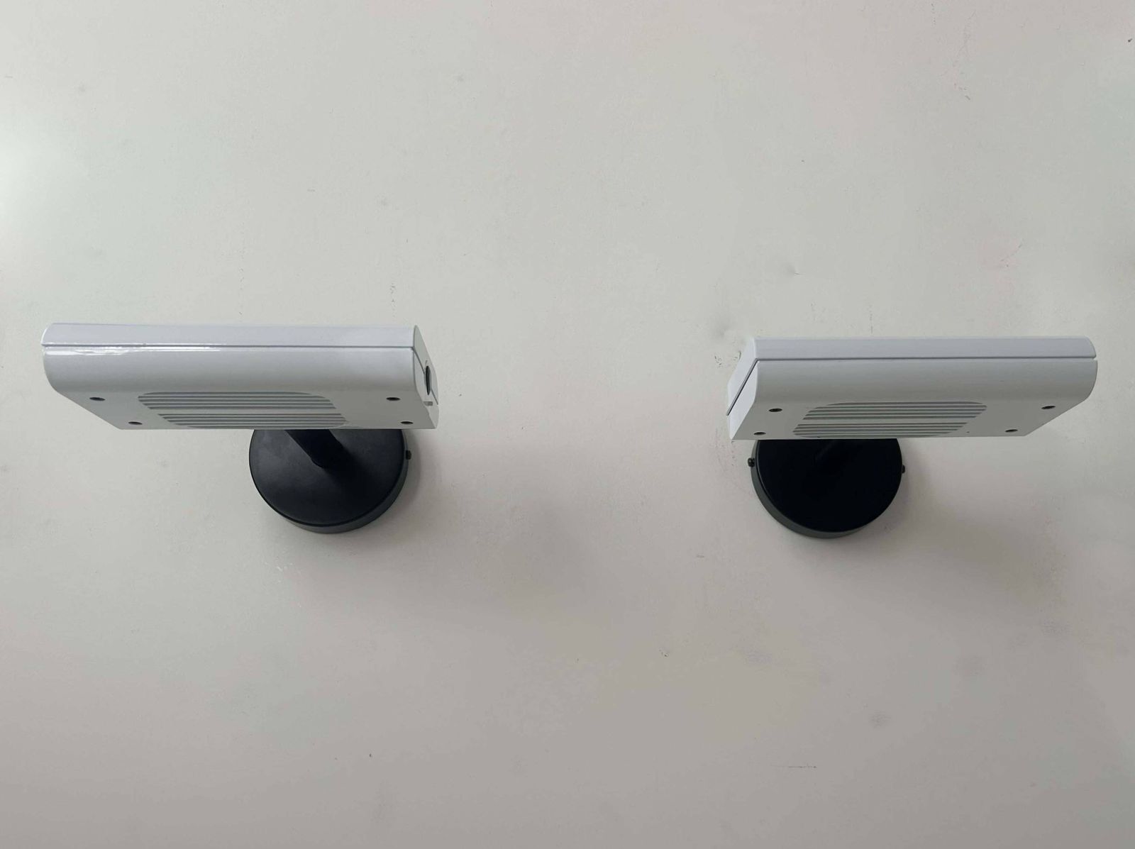 Pair Of Aton Gismondi Wall Lights, For Artemide Italy 1982 photo furniture