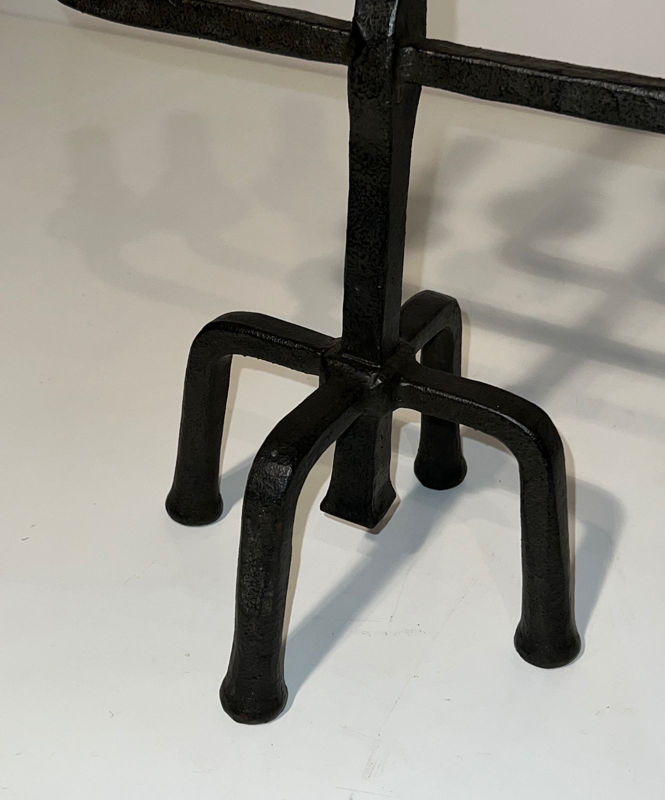 Home Decor Pair Of Wrought Iron Candelabra With 5 Light Arms photo