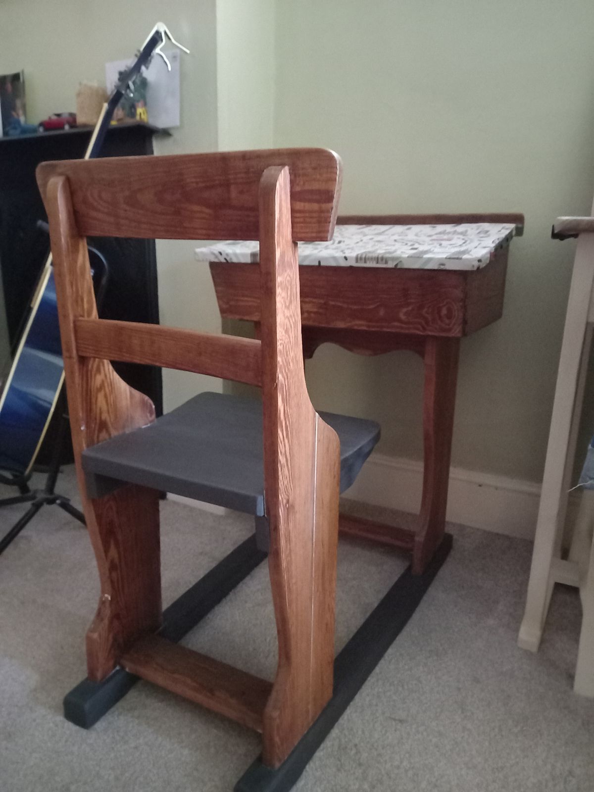 Vintage School Desk photo Furniture