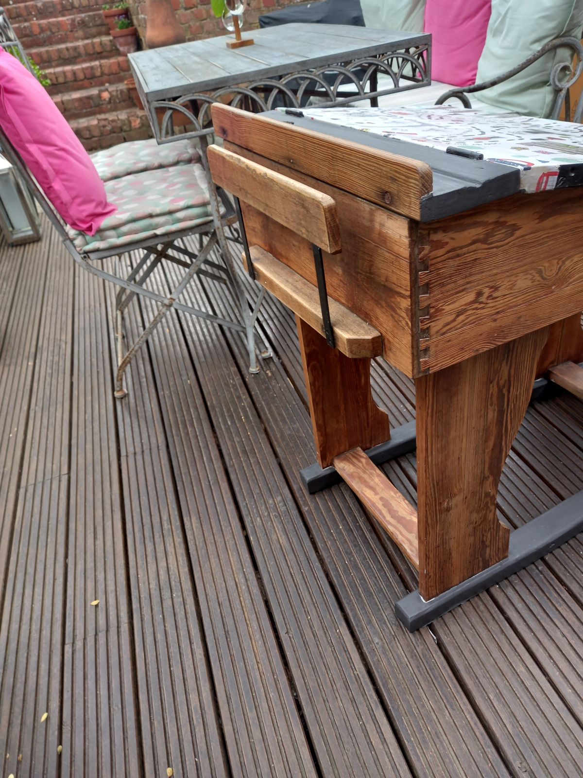 Vintage School Desk photo buy