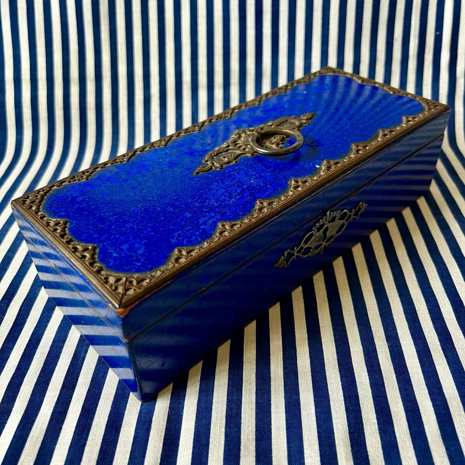 Painted Wooden Box photo furniture