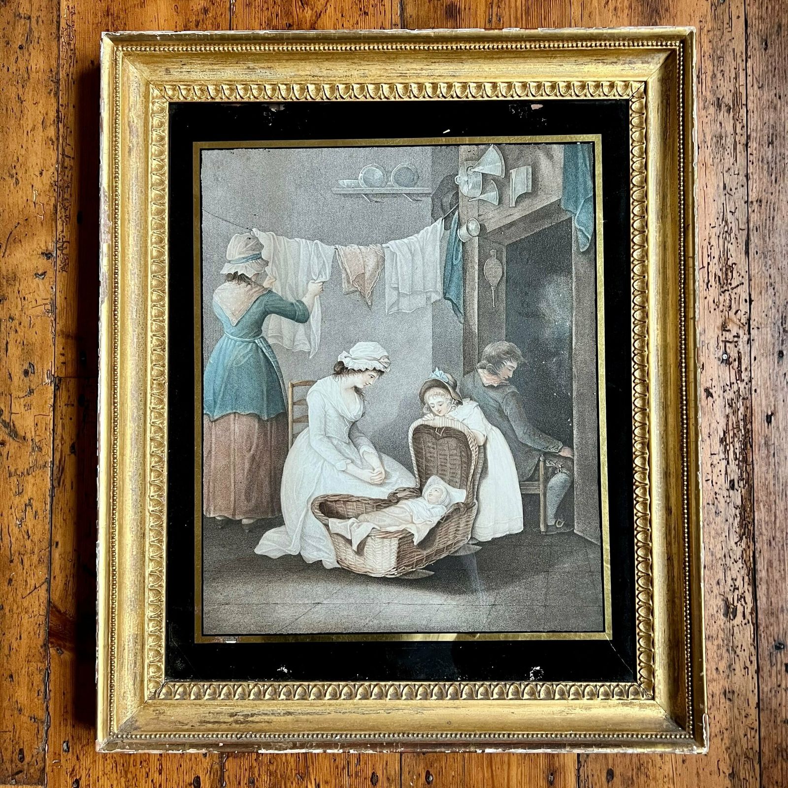 Pair Of Early 19th Century Engravings photo furniture
