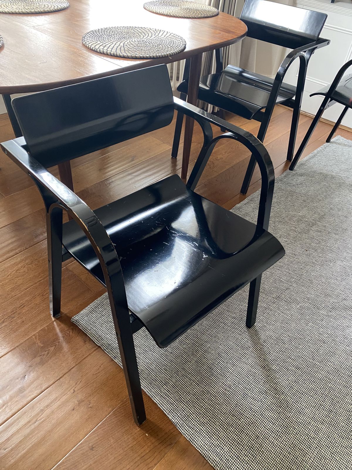 Selling 4 Splendid Designer Chairs By Yamaha. Model Ccc,Designer Motomi Kawakami photo Furniture