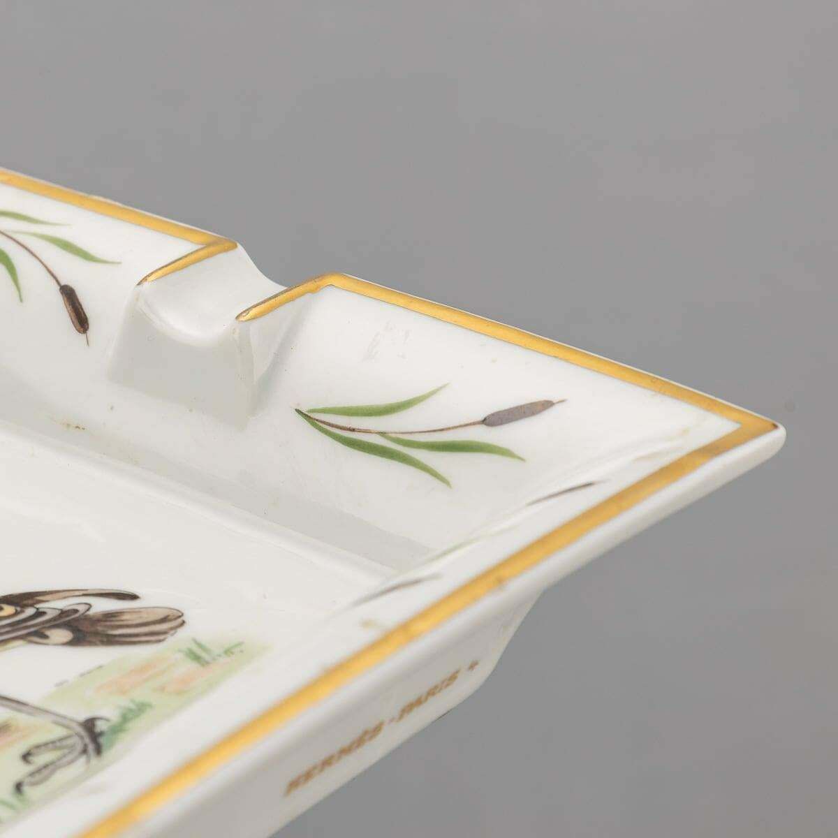 595.0 A Stunning 20th Century Ceramic Ashtray By Hermès, France photo