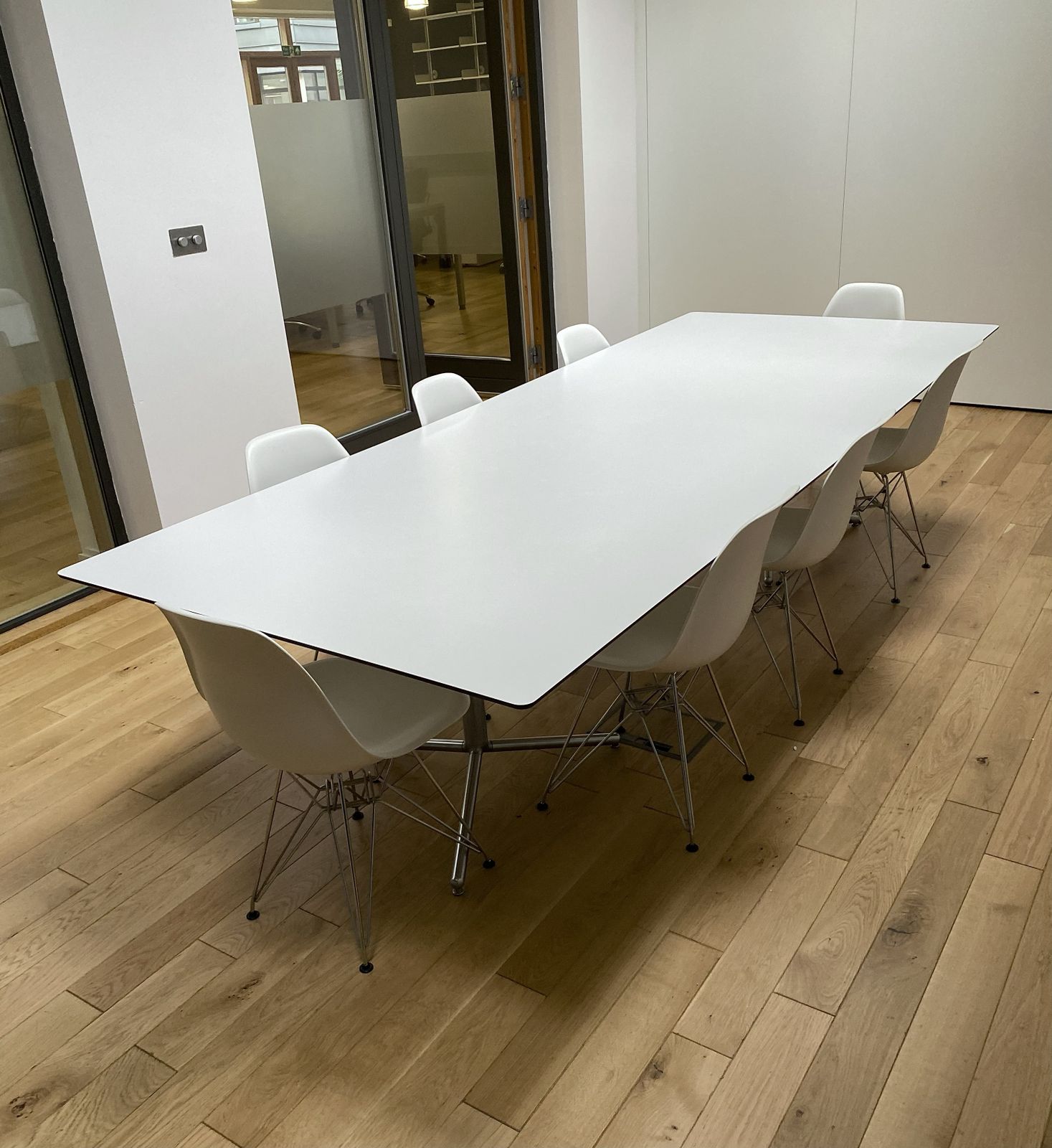 3l X 1.2w Metre Twothreefour White Table By Terence Woodgate For Scp photo 3000.0