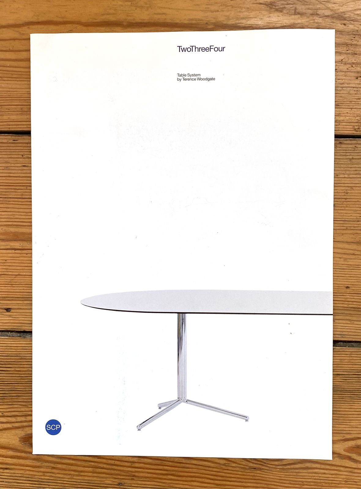 3l X 1.2w Metre Twothreefour White Table By Terence Woodgate For Scp photo buy