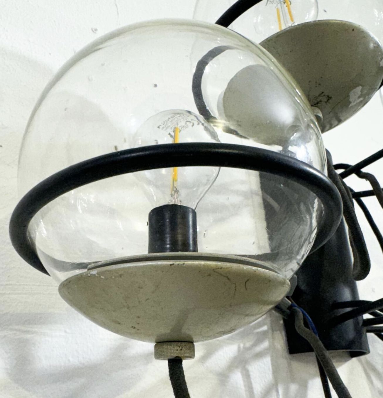 Mid Century Modern Pair Of Wall Lights Mod. 237/7 By Gino Sarfatti, 1960s photo furniture