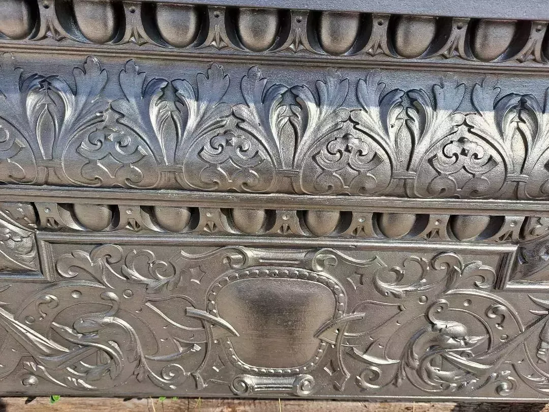 Antique Victorian Cast Iron Fireplace Surround photo buy