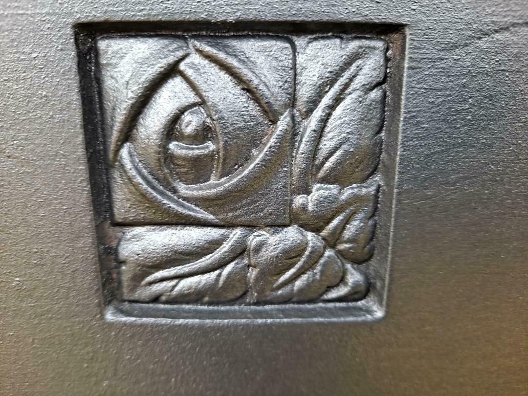 Combination All In One Cast Iron Fireplace Complete Arts And Crafts Fireplace photo buy