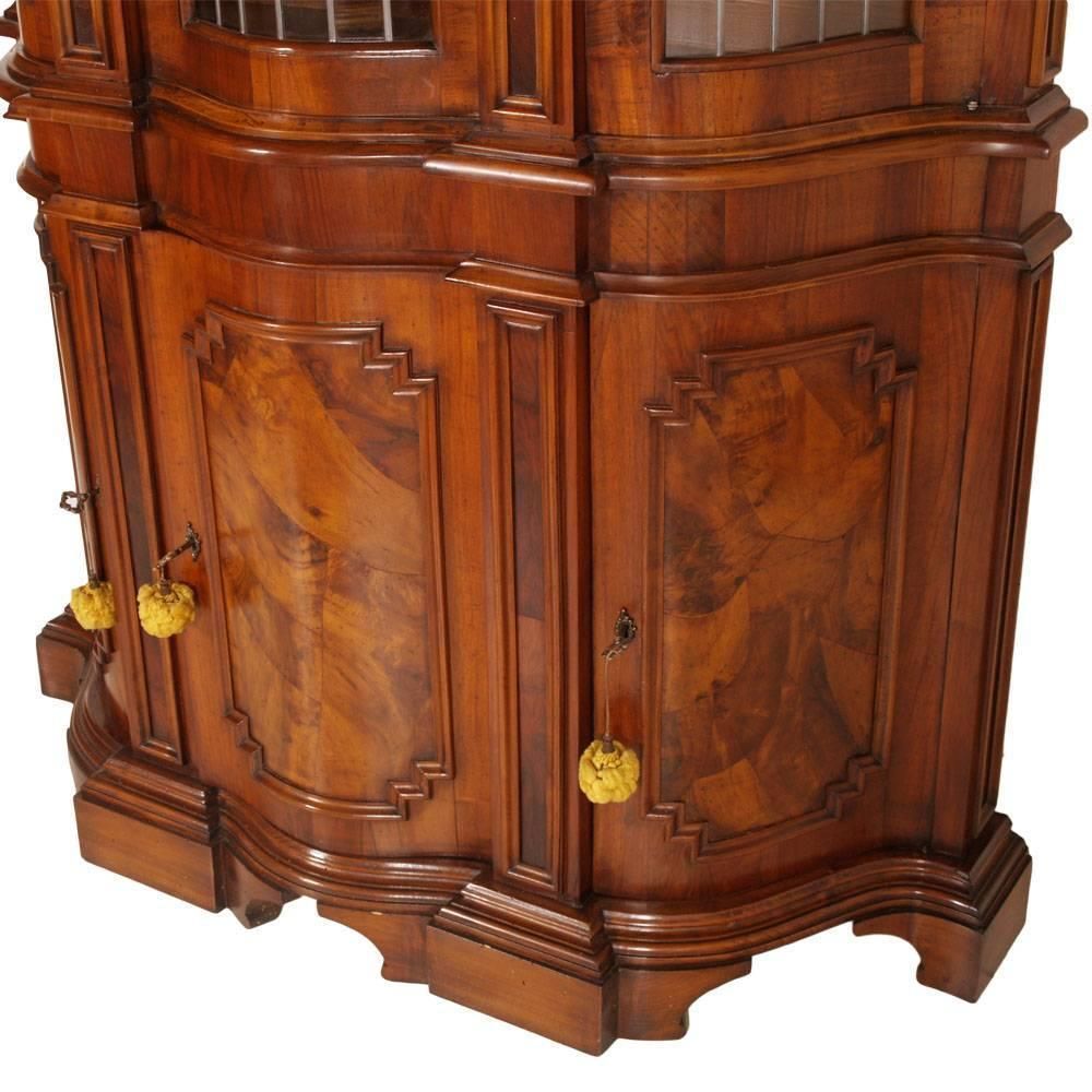 1880s Venetian Credenza Display Cabinet Baroque By Michele Bonciani Cascina photo Furniture