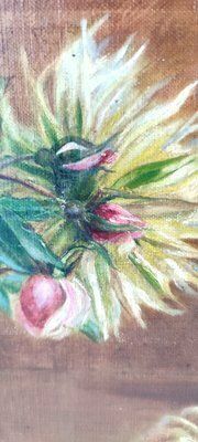 Spanish Artist, Still Life, 1909, Oil On Canvas photo Art