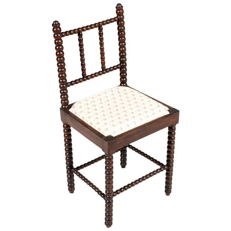 18th Century Pair Of Turned Chairs Renaissance Florentine In Walnut Wax Polished photo furniture